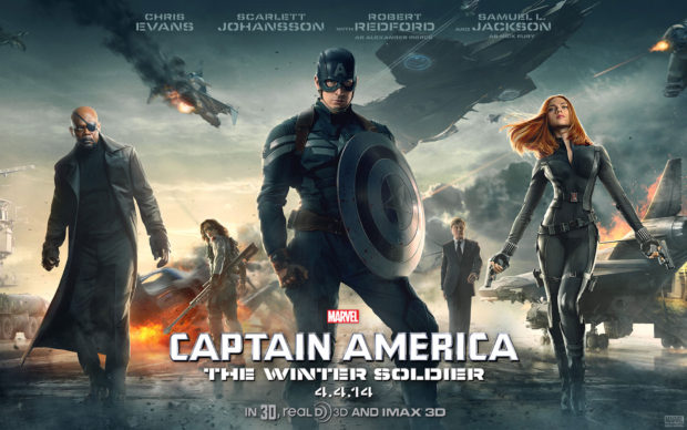 Captain America Winter Soldier Banner