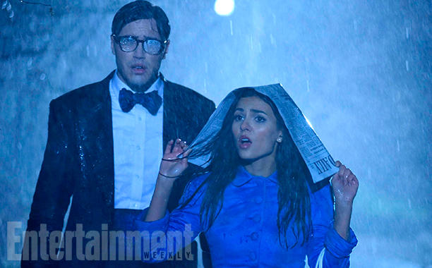 THE ROCKY HORROR PICTURE SHOW:   L-R:  Ryan McCartan and Victoria Justice.