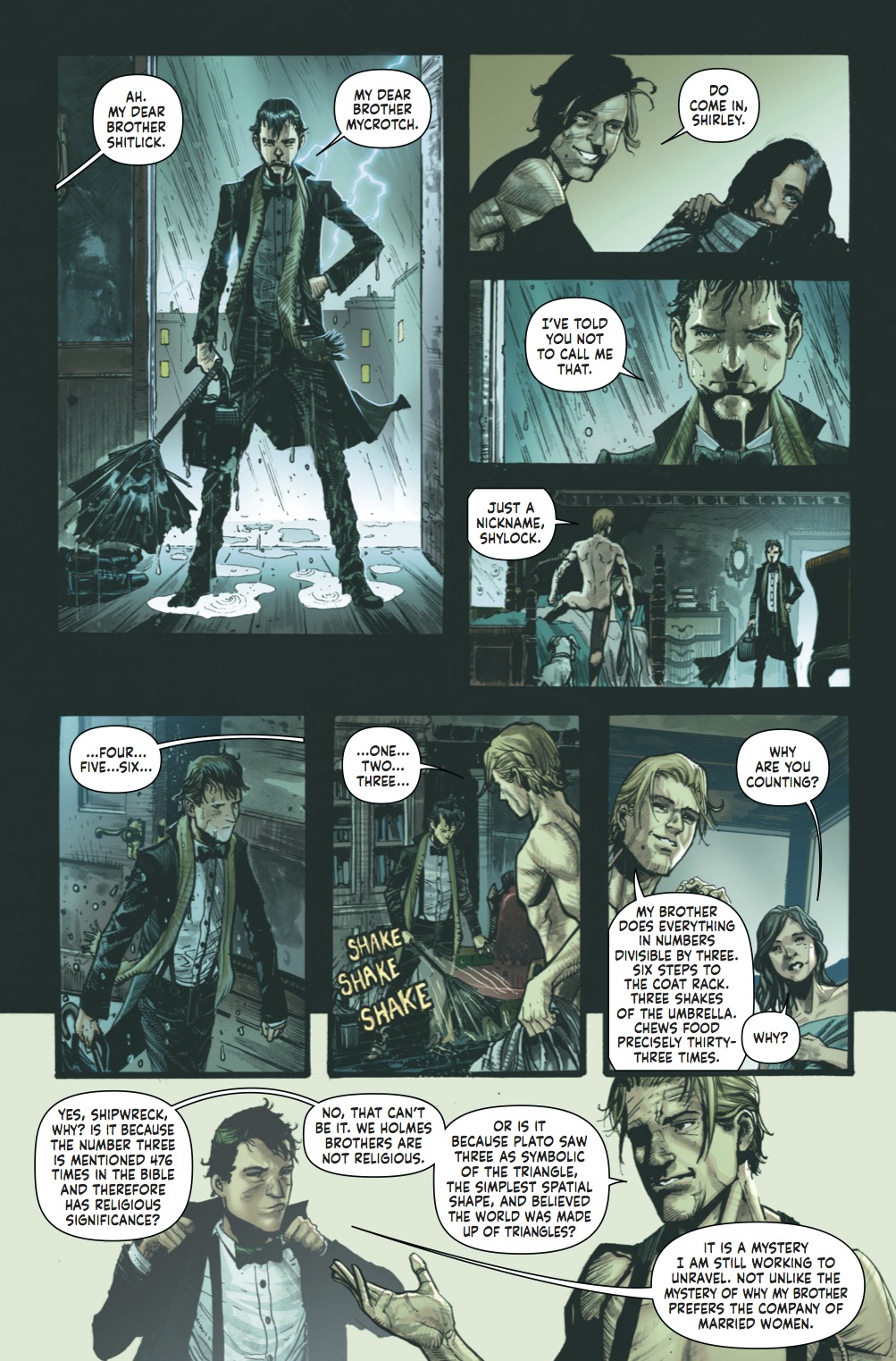Mycroft Holmes Preview 3 Fanboy